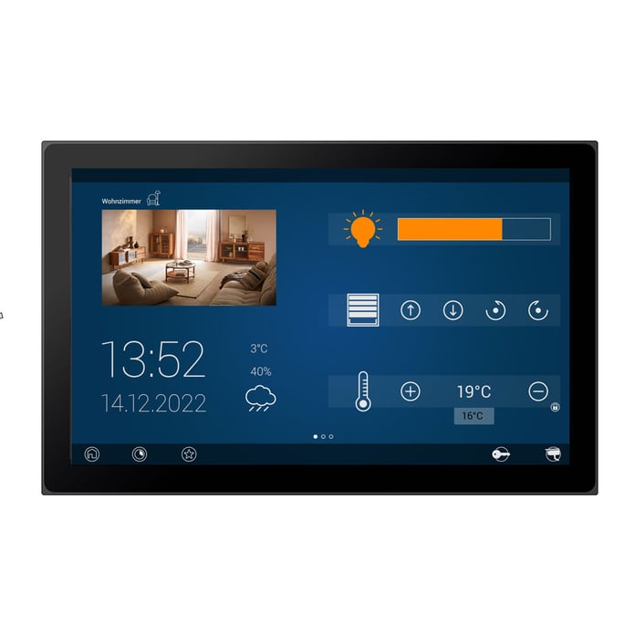 Android touch panel for building automation 22 inches