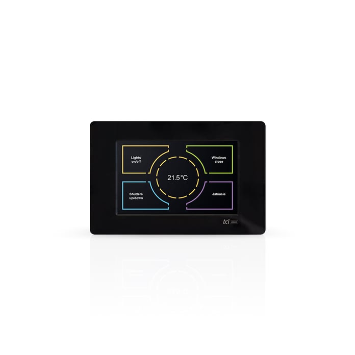 7 Zoll KNX-Touchpanel mit ETS-Visualisierung