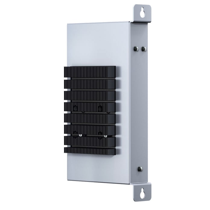 Edge gateway industrial PC wall mounting