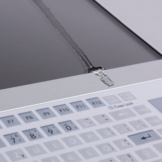 Industrie Touchdisplay mit Tastatur wasserfest