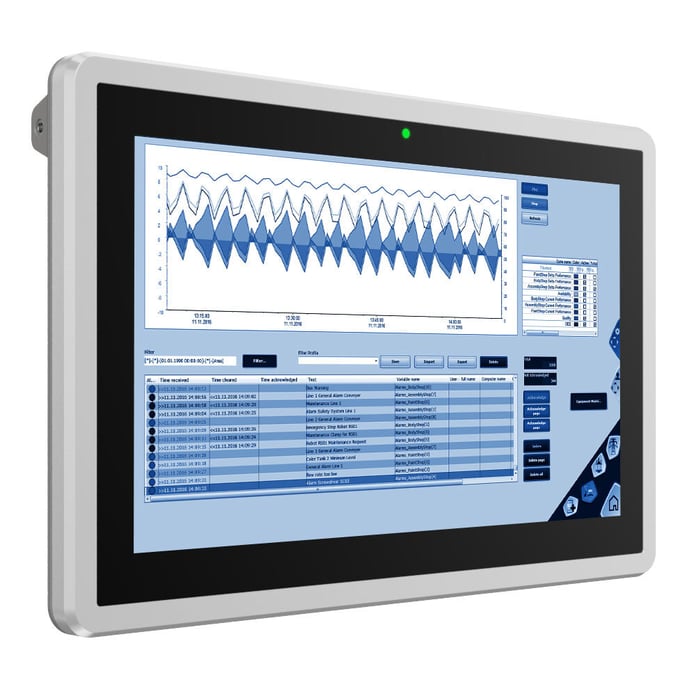 16 inch touch panel for the support arm