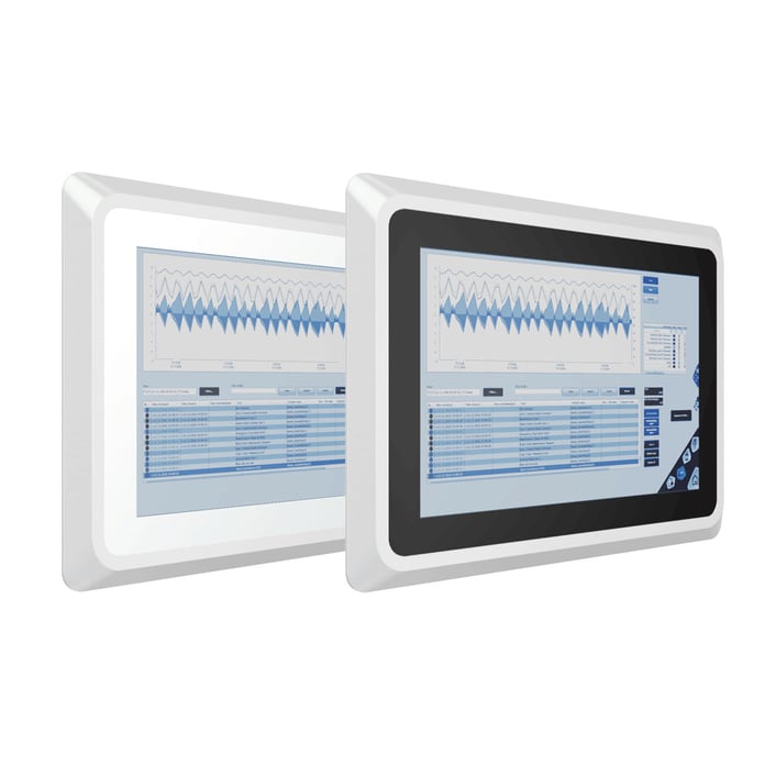Touch panel stainless steel housing IP65