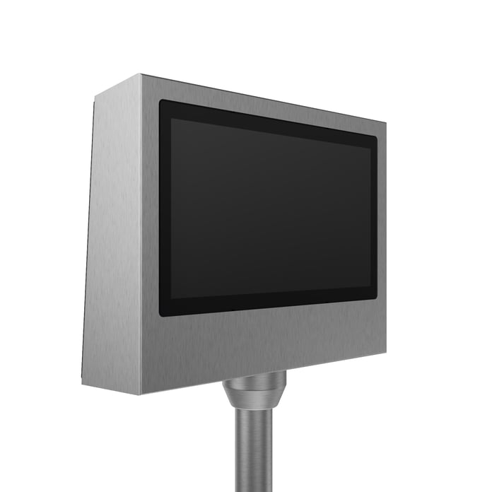 Panel display for food or pharmaceutical applications
