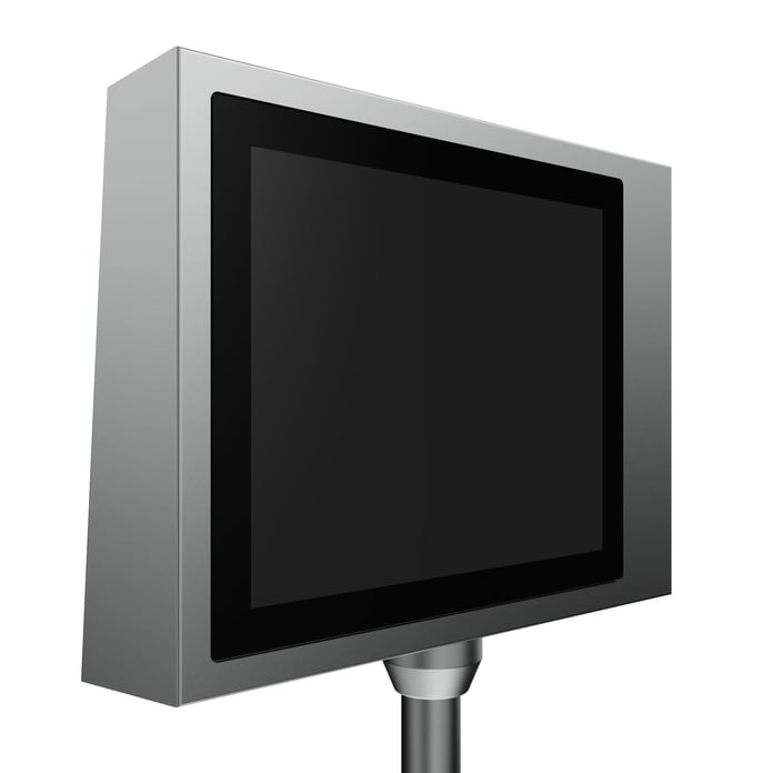 Panel display for food or pharmaceutical applications